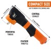 1/2 inch Air Angle Impact Wrench,WORKPAD 370 FT-LB 9.78cm Long