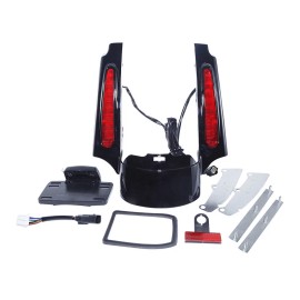 TCMT Rear Fender Fascia LED Light Fit For Harley CVO Models 2009-2013