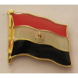 Egypt Pin Badge Flag National Flag Pin Badge Button Flag Clip Pin Badge