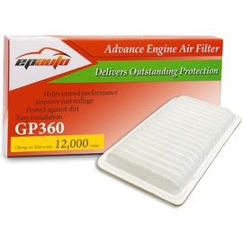 EPAuto GP360 (CA9360) Engine Air Filter Replacement for Toyota Camry (2002-2006), Highlander (2001-2013), Sienna, Solara, Lexus RX330/ES330 (2004-2006), RX350 (2007-2009), ES300 (2002-2003)