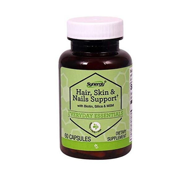 Vitacost Targeted Wellness Hair, Skin & Nails Support with Biotin Silica & MSM - 60 Capsules
