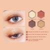 12colors Hexagonal Star Eyeshadow Palette Long Lasting and Portable Eye