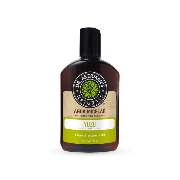 Dr. Akerman's Agua Micelar Desmaquillante Limpiador Facial Hidratante para Todo