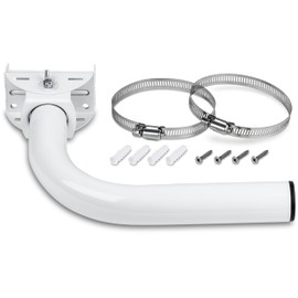 TRENDnet Universal Wall/Pole Mount Bracket, TEW-P01, Mounting Bracket and Hardware Included, Compatible with Most Wireless Access Points and Surveillance Cameras, Waterproof