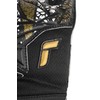 Reusch Attrakt Silver NC Finger Support Junior Goalkeeper Gloves, Black/Gold/White,
