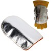 Leopacat Hand Heat Shield, High Temperature Resistant Welding Glove Fireproof