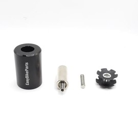 Easybikeparts Bicycle Fork Star Nut Set Bike Headset Star Nut Bike 1 1/8" Fork Installer for Mountain Road Bike Hybrid Bike 4 PCS