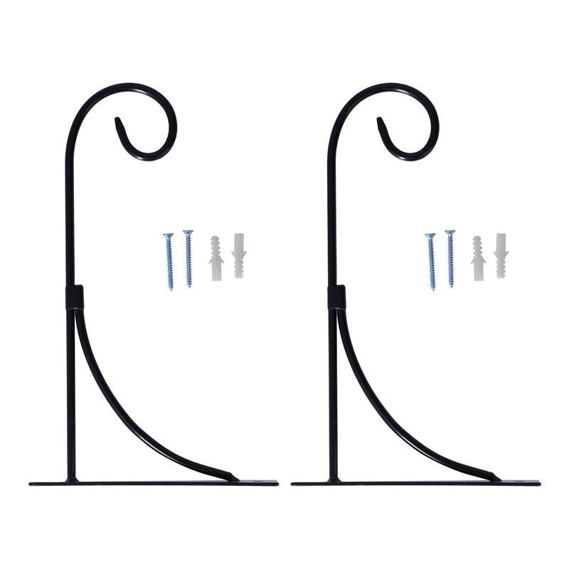 Hook Wall Bracket European Style Wrought Iron Wind Lantern Flower
