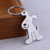 2 Pieces Dog Keychains, Metal Keychain and Key Chain, Animal