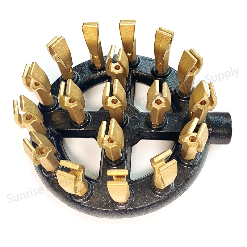 Sunrise Kitchen Supply Commercial Use 18 Duck Tips Jet Burner,