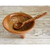 Unbranded Molcajete Mexicano con Cuchara De Barro Mexicano Terra Cota