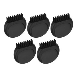 YOKIVE 5 Pcs Mini Golf Club Brushes, Pocket Golf Club Groove Brush | Cleaning Golf Heads Golf Ball, Great for Golf Course Exercise (Black, 1.18x1.22-Inch)