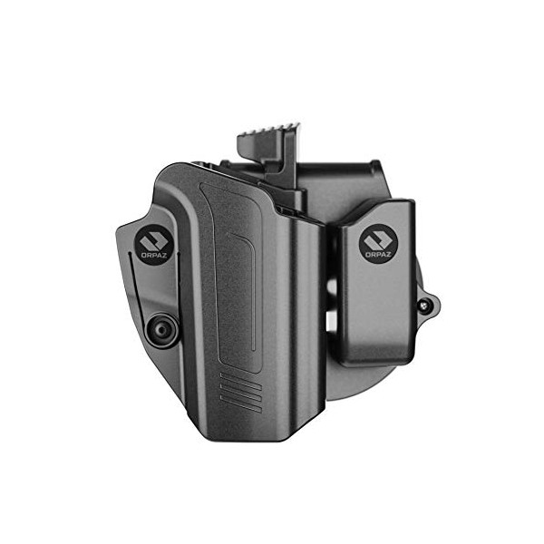 Orpaz IWI Jericho 941 Holster Steel Frame, Right-Hand Modular OWB Holster (Level II Retention, with Jericho 941 Steel Frame Holster)