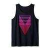 Sacred Geometry Geometric Repeating Triangle Tank Top