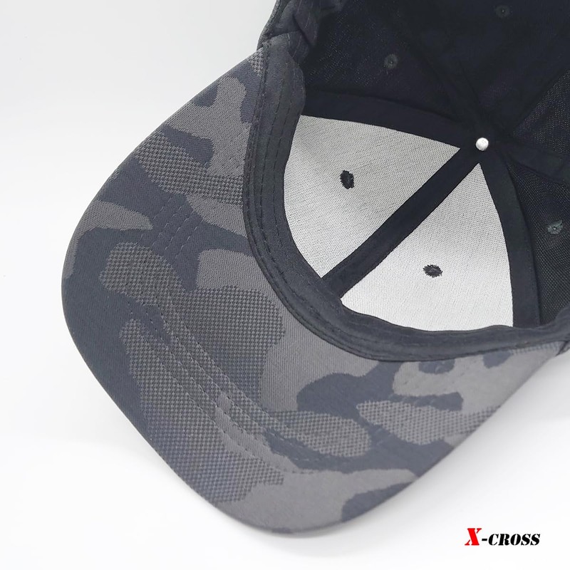 X-cross Men's Camouflage Cap, Military Cap, One Size Fits Most,
