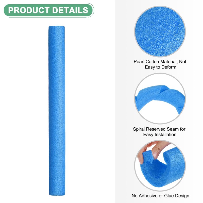 M METERXITY Pack of 2 Pipe Insulation Foam Tube, 25