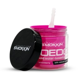 INNOVATION SMOKKIN Pro Edge Hair Styling Gel - Type Free Alcohol Free, Stylish Hair Gel with Strong Water Based Pomade (Lemon Berry 16 Fl oz)