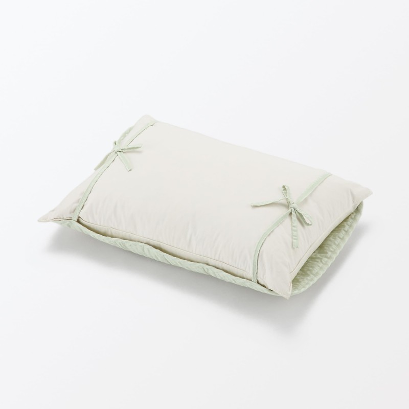 Muji 76196150 Cotton Soccer Weave String Type Pillow Pad, 16.9