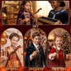 Rileryan Magic Wizard Wand Dragon Head Shape Magic Wand for