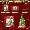 Alagoo Christmas Tree Building Blocks Kit with Lights, Christmas Tree