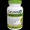Caruso's Buy Caruso's Ginkgo 6000 60 Tablets Online | Chempro Chemists