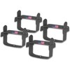 BILLET4X4 2-1/2 inch Wide Axle Leaf Spring Clamps - Set