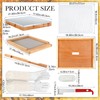 DoubleFill 8 Pcs Beehive Parts Kit for 10 Frame Bee