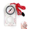 Compass Navigation, Portable Hiking Compass for Navigation, Lightweight Outdoor Compass