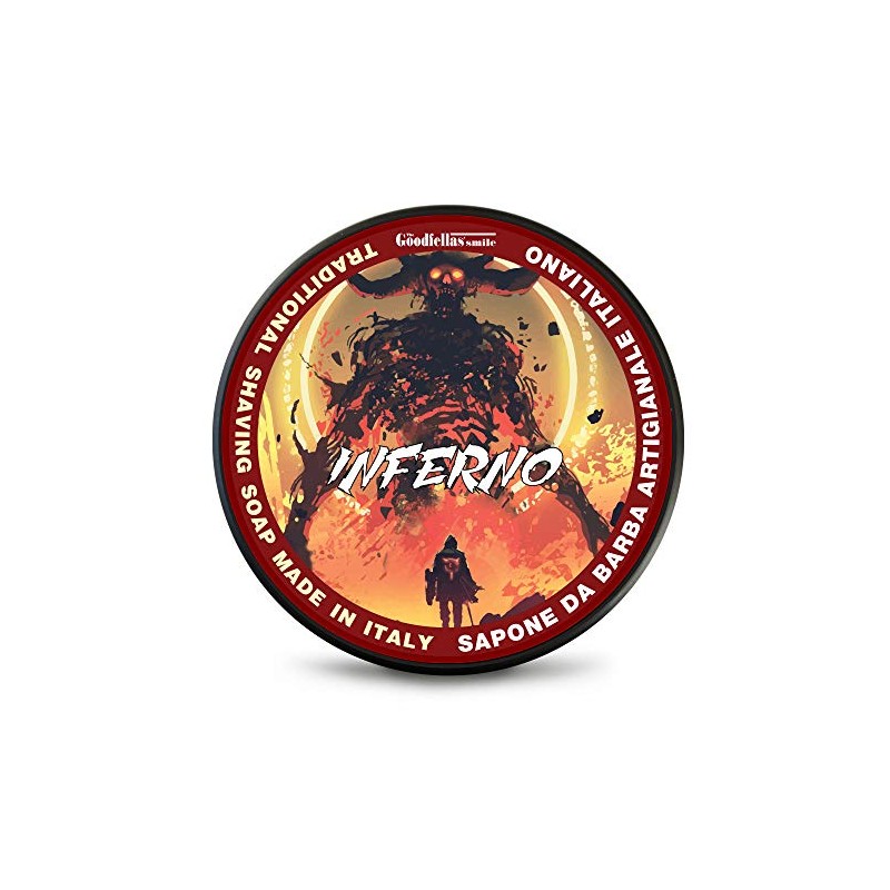 THE GOODFELLAS' SMILE Inferno Traditional Shaving Soap Made in Italy