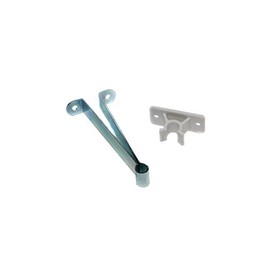 RV Designer E265, Door Holder, Metal with Plastic Clip, 3 inch, Entry Door Hardware