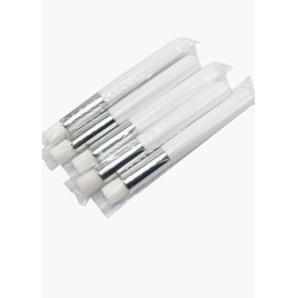 10 Pcs White Nose Deep Cleaning Brush Eyelash Extension Cleaning Brush Eyelash Cleanser BrushBlackhead Remover Nose Cleaning Brushes Facial Cleansing Brushes