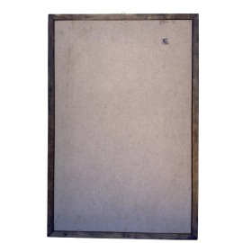 Cuadro De Madera 36”x24" Con Imagen De Virgen De Guadalupe & Papa Juan Pablo II