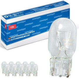 XENOHYPE 10x W21W Premium W3x16d 12V Glass Base Lamps