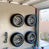 Heavy Duty Garage Tires Hooks Wall Mounted Hanger Tool Organizer