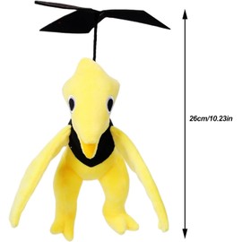 vita dennis Plush Toys, Yellow Plush Lookies Plushies Stuffed Animals Doll Toys, Collectible Horror Game Cyan Plush Doll for Boys and Girls Game Fans