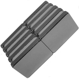 Apex Magnets 3/4" x 1/2" x 1/8" Blocks - Neodymium Rare Earth Magnet, Grade N48
