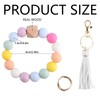 ZelongChen One Piece Convenient Beaded Bracelets Keychain Wallet Portable Women