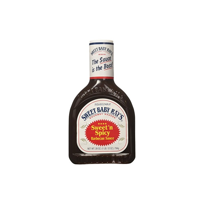 Sweet Baby Ray's Sweet 'n Spicy Barbecue Sauce 28 Ounce