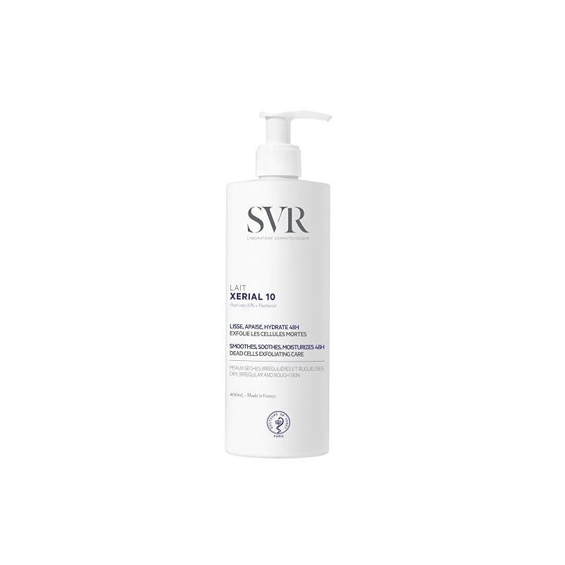 SVR Xerial Lait Loción 10 para Piel Seca, 400 ml