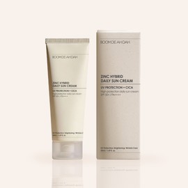 Boom Diada Zinc Hybrid Daily Sun Cream 50ml Mixed Zinc Oxide Eye Stinging White Taste Zero / 붐디아다 징크 하이브리드 데일리 선크림 50ml 혼합자차 징크옥사이드 눈시림 백탁 제로
