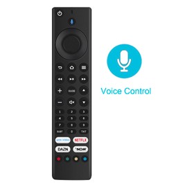 VINABTY Fire replacement voice remote control ald187r fit for Grundig Vision 6, Vision 7, Vision 8 Series TV 32VLE6010 40GFB6062 43GUT7077 43GUW7060 43VAE70 43VLE6010 43VLX7010 49GUB70 62 49 VAE80