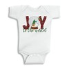 Snow Globe Joy to The World Baby Infant One Piece