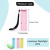 TAMUNI 4 PCS Uv Flashlight - Black Light Flashlights -