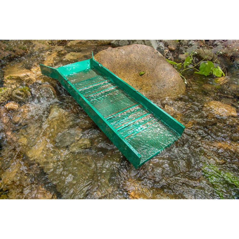 SE Prospector's Choice 30" Green Lightweight Sluice Box - GP-SB32