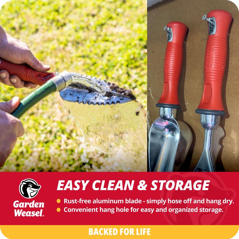 Garden Weasel Multi-Use Transplanter | Dig, Cultivate, Plant, Weed |