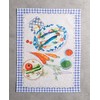 Maison d' Hermine Tea Towel, 100% Cotton Set of 3,