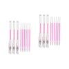TEHAUX 2 Sets Eyebrow Pen Plastic Pen Tattooing Mapping Tool