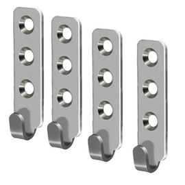 888 Corp Pro Quality Super Hook Heavy Weight Picture Hanger (4 Pack)