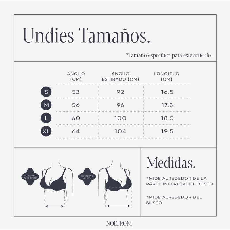 Noltrom | Brasier Strapless sin Relleno. Sujetador Antideslizante sin Costuras