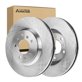 Autoclub 55126 Front Brake Rotors for 2006-2013 Chevy Impala, 2014-2016 Impala Limited, 2006-2007 Chevy Monte Carlo,2006-2011 Lucerne Replacement disc Brakes Vented Left Right Side 2PC